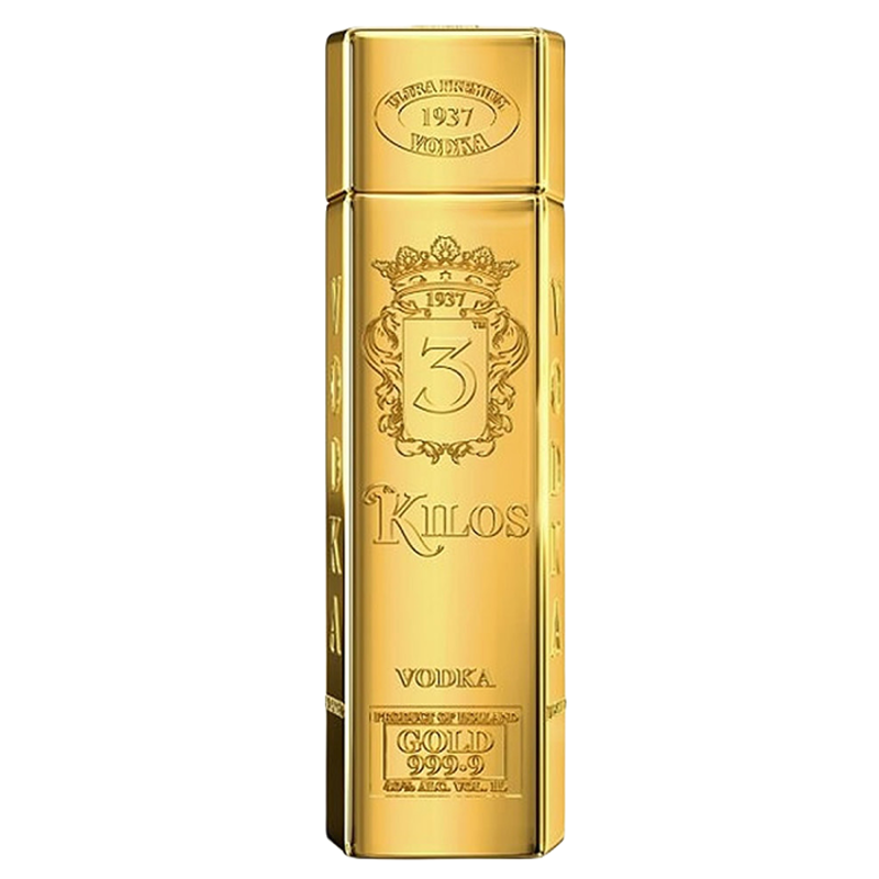 3 Kilos Vodka Gold 999.9