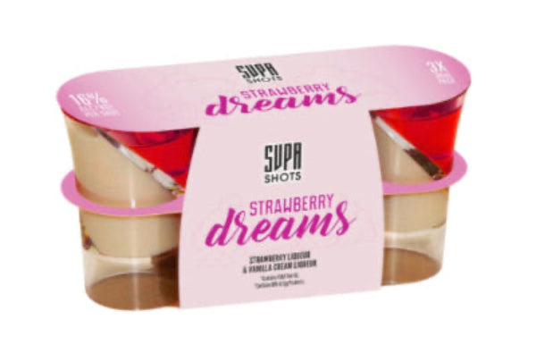 Supa Shots Strawberry Dreams