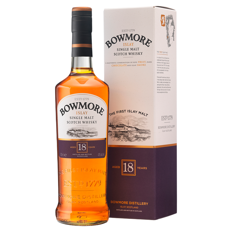 Bowmore 18 y Islay MalT