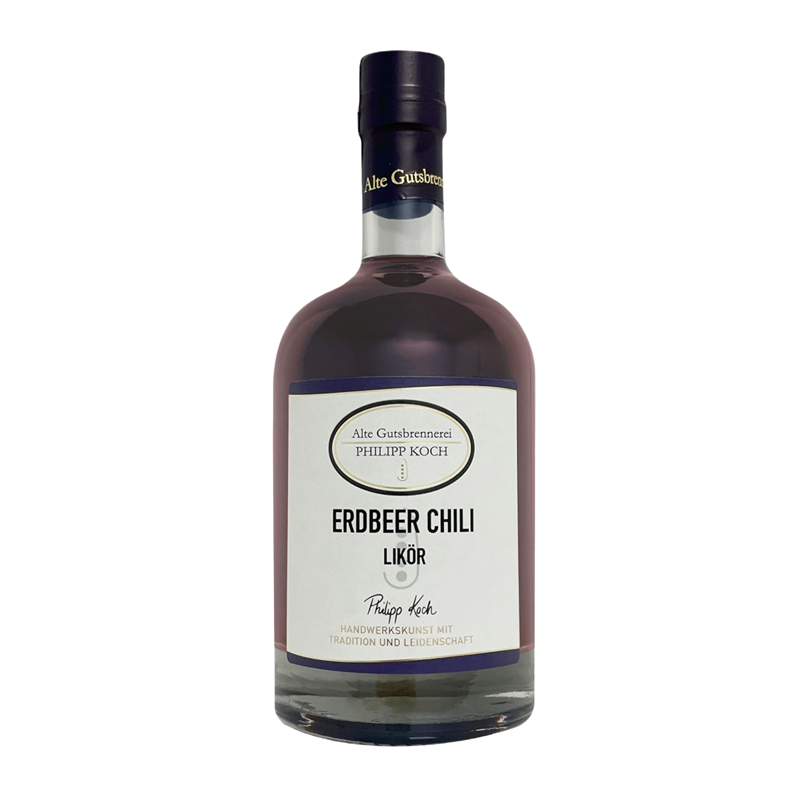 Erdbeer-Chili Likör