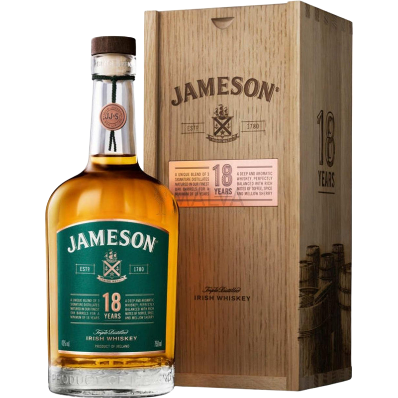 Jameson 18 Years Irish